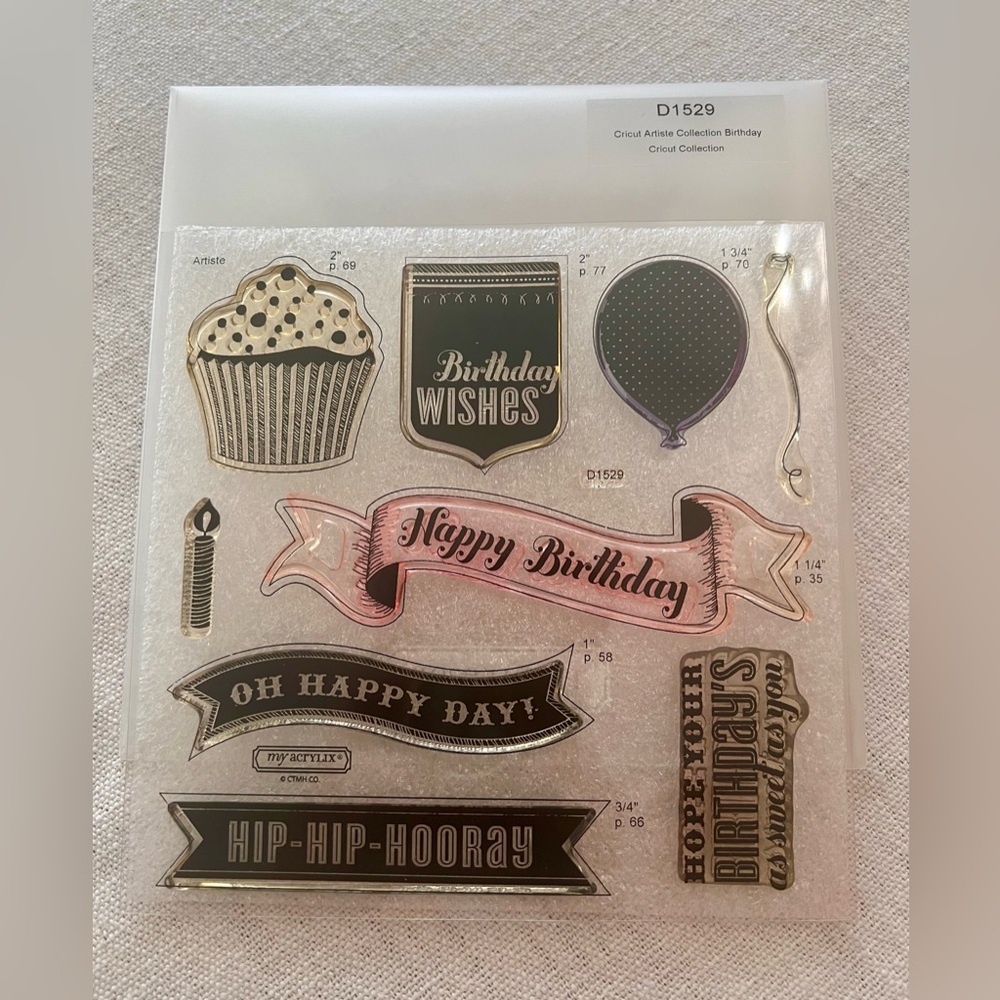 Close To My Heart Clear Stamp Set